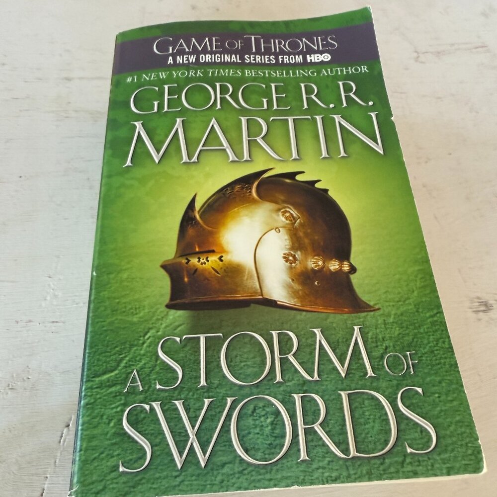 A Storm of Swords by George R.R. Martin Game of Thrones Ice & Fire